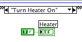 Turn Heater On action case