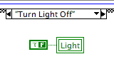 Turn Light Off action case